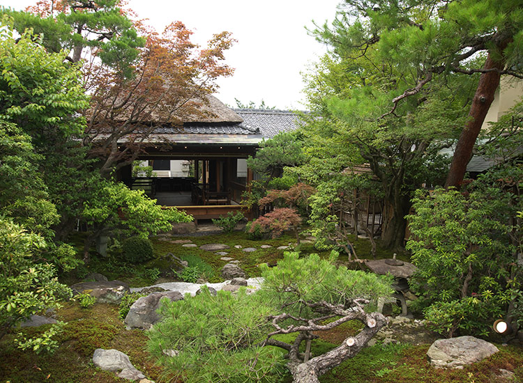 京都 嵐山よしむら 玄関